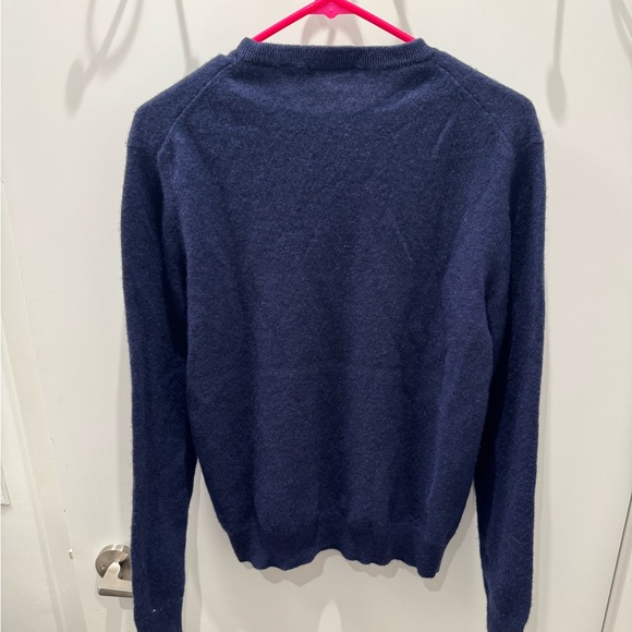 Men’s Saks 100% Cashmere Sweater Size Large - Picture 2 of 2
